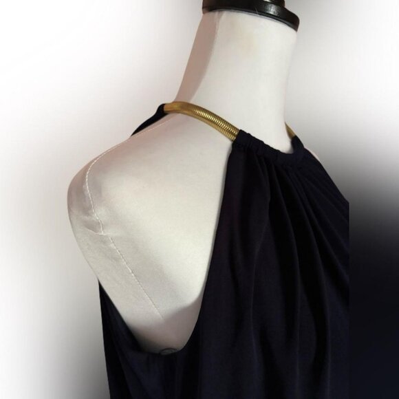 Simpson Navy Halter Dress - Picture 2 of 7